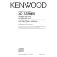 KENWOOD XD-355 Owner's Manual cover photo