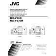 JVC UX-V30RE Owner's Manual cover photo