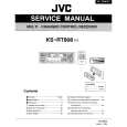 JVC KSRT808 Service Manual cover photo