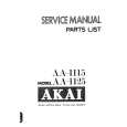 AKAI AA-1115 Service Manual cover photo