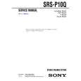 SONY SRSP100 Service Manual cover photo