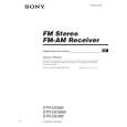 SONY STRDE485 Owner's Manual cover photo