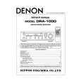 DENON DRA-1000 Service Manual cover photo