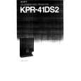 SONY KPR-41DS2 Owner's Manual cover photo