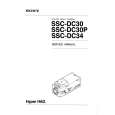 SONY SSCDC30 Service Manual cover photo