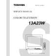 TOSHIBA 13A23W Service Manual cover photo