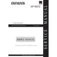 AIWA XPR970AEZAK Service Manual cover photo