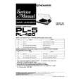 PIONEER PL420 Service Manual cover photo