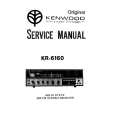 KENWOOD KR-6160 Service Manual cover photo