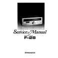 PIONEER F28 Service Manual cover photo