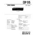 SONY WMFX401 Service Manual cover photo