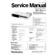 TECHNICS SHE4/K Service Manual cover photo