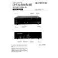 KENWOOD DP-R892 Service Manual cover photo