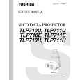 TOSHIBA TLP710U,E,H Service Manual cover photo