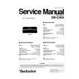 TECHNICS SBC500 Service Manual cover photo