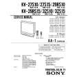 SONY KV32S10 Service Manual cover photo