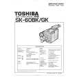 TOSHIBA SK60BK/GK Service Manual cover photo