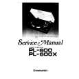 PIONEER PL-600X Service Manual cover photo