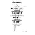 PIONEER XCIS21MD Owner's Manual cover photo