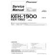 PIONEER KEH-1950/XIN/ES Service Manual cover photo