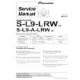 PIONEER S-L9-A-LRW/XE Service Manual cover photo