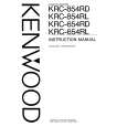 KENWOOD KRC-654RD Owner's Manual cover photo