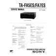 SONY TAFA7S Service Manual cover photo