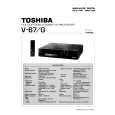 TOSHIBA V67/G Service Manual cover photo