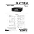 SONY TA-AV790ESD Service Manual cover photo