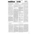 REVOX A78 Service Manual cover photo