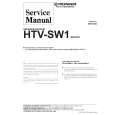 PIONEER HTV-SW1/KUCXC Service Manual cover photo