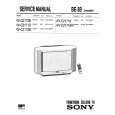 SONY KVC2171D Service Manual cover photo