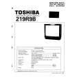 TOSHIBA 219R9B Service Manual cover photo