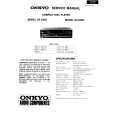 ONKYO DXC606 Service Manual cover photo