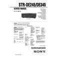 SONY STRDE345 Service Manual cover photo