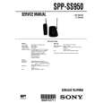 SONY SPPSS950 Service Manual cover photo