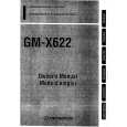 PIONEER GM-X622 Owner's Manual cover photo