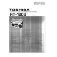 TOSHIBA RT120S Service Manual cover photo