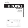 TEAC RH300MK2 Owner's Manual cover photo