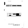 AKAI GXA5X Service Manual cover photo
