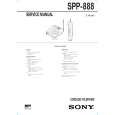 SONY SPP888 Service Manual cover photo