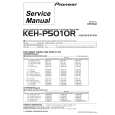 PIONEER KEH-P5010R-5 Service Manual cover photo