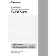 PIONEER S-IW531L/XTM/UC Owner's Manual cover photo