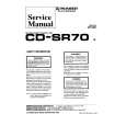 PIONEER CDSR70 Service Manual cover photo