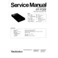 TECHNICS SY-FD20 Service Manual cover photo