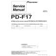 PIONEER PDF17 Service Manual cover photo