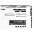 PIONEER KEX-P820RDS Owner's Manual cover photo