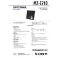 SONY MZE710 Service Manual cover photo