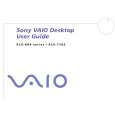 SONY PCV-RX404 VAIO Owner's Manual cover photo