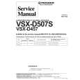 PIONEER VSX-D457/SDXJI Service Manual cover photo